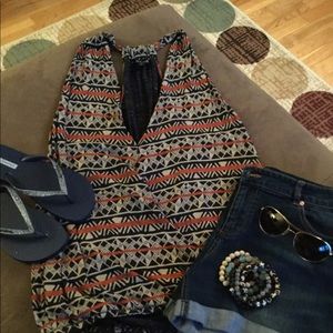 ☘️ Lucky Brand Sleeveless Top, Size Large. ☘️